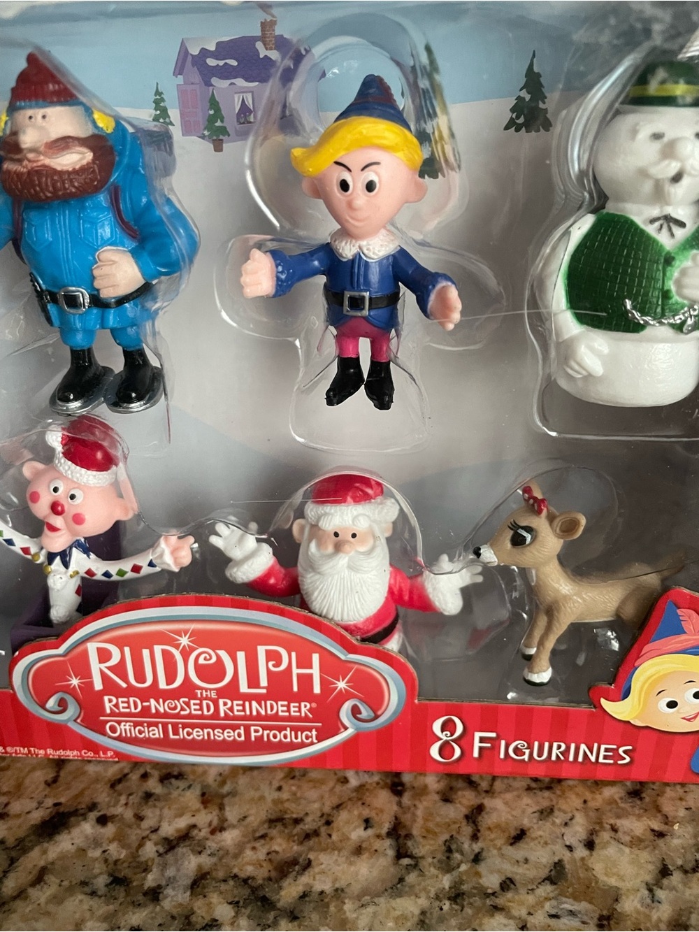 Rudolph the Red Nosed Reindeer Figure Set - Picture 3 of 3